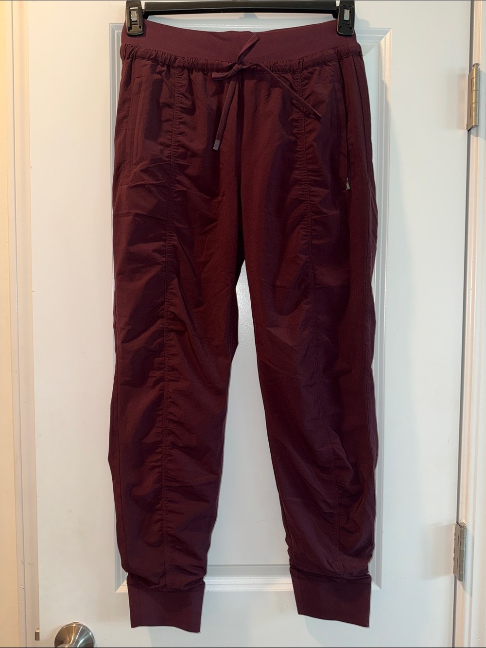 Athleta Maroon Women’s Track Joggers